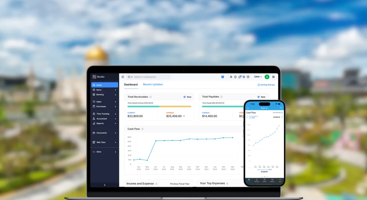 Digitizing Finance Operations with Zoho Books Elite for Titian Travel & Tours